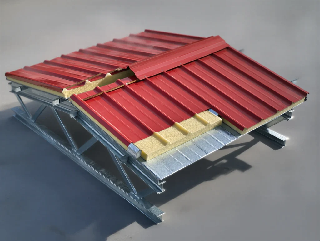 Telhados em Painel Sandwich